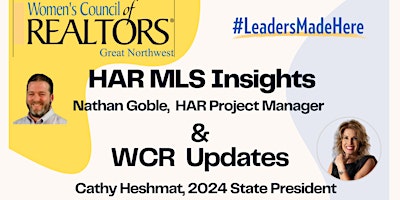 Image principale de HAR  MLS Insights and WCR State Address