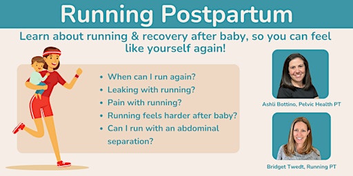 Image principale de Workshop: Running Postpartum