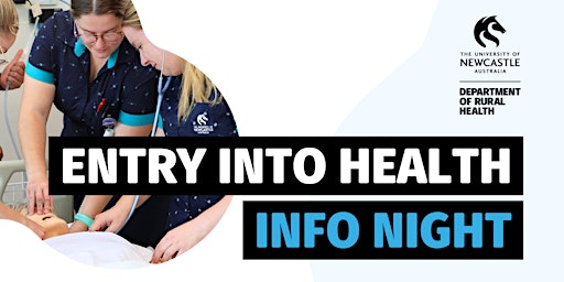 Primaire afbeelding van Entry into Health Info Night: Tamworth