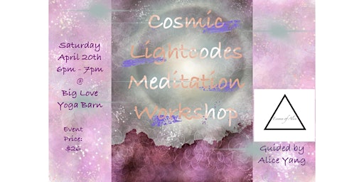 Imagem principal do evento Cosmic Lightcodes Meditation Workshop