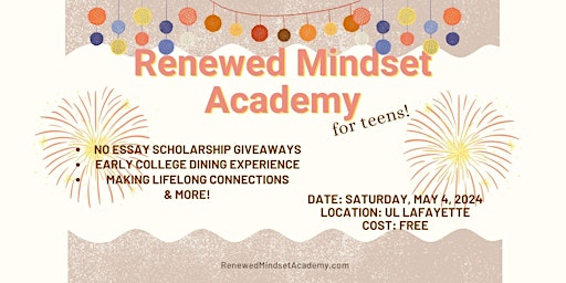 Imagem principal do evento Renewed Mindset Academy