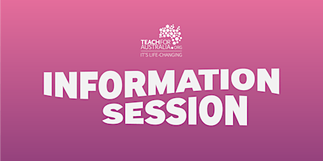 Information Session 22 April