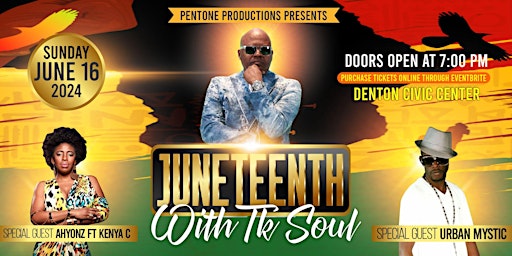 Hauptbild für Juneteenth with TK Soul