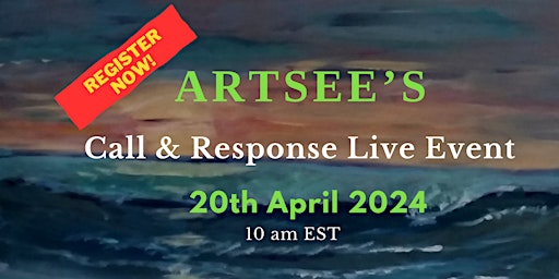 Imagen principal de Artsee's Call & Response Live Event and "AI vs Artist" Forum Discussion