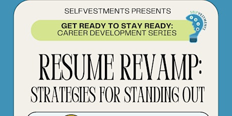 Resume Revamp: Strategies for Standing Out