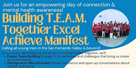 Building T.E.A.M. (Together Excel Achieve Manifest)