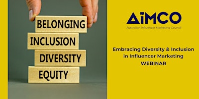 Imagem principal do evento Embracing Diversity and Inclusion in Influencer Marketing Webinar