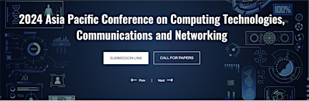 Primaire afbeelding van 2024 Asia Pacific Conference on Computing Technologies, Communications and Networking (CTCNet 2024)