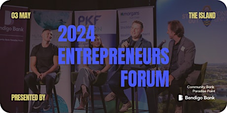 Imagem principal do evento 2024 Entrepreneurs Forum