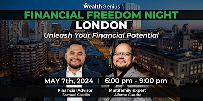 Imagem principal do evento Financial Freedom Night: Unleash Your Financial Potential (London)[050724]