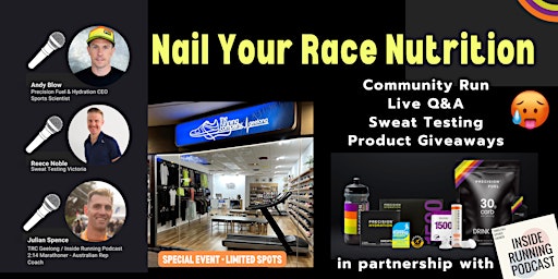 Nail your race nutrition! primary image