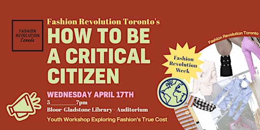 Youth Sustainability Workshop: Exploring Fashion's True Cost primary image