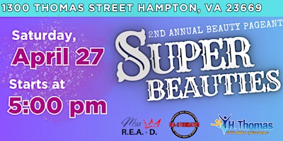 Hauptbild für Miss R.E.A.-D. Beauty Pageant of Hampton Roads 2024