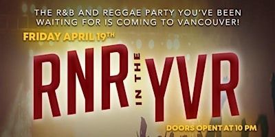 R&B and Reggae: RNR in the YVR primary image