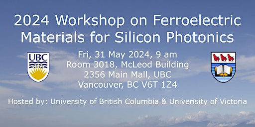 Imagem principal de 2024 Workshop on Ferroelectric Materials for Silicon Photonics