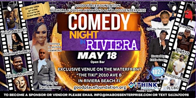 Imagem principal do evento Comedy Night City of Riviera Beach