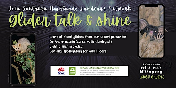 Greater Glider Talk and Spotlight Event: Mysteries of the Night