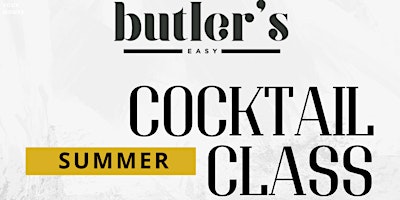 Primaire afbeelding van Cocktail Class at Butler's feat. SUMMER COCKTAILS