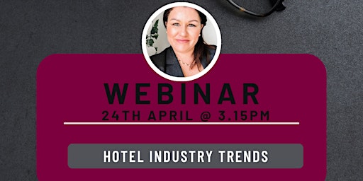 Image principale de Teacher: Industry update on Hotels