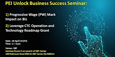 PEI Success Seminar - Progressive Wages and CTC OTR Grant