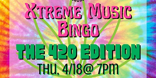 Primaire afbeelding van 420 Themed Music Bingo Night with EMBARC Alameda