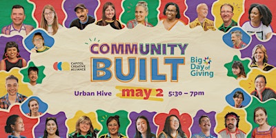 Hauptbild für Community Built: A Big Day of Giving Celebration