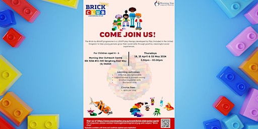 Brick Club Junior (for children 4 -6 years old) primary image