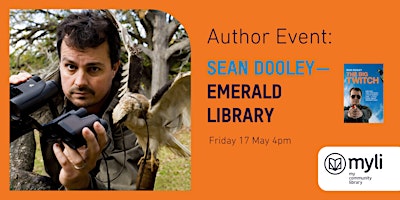 Imagem principal do evento Sean Dooley Author Event @ Emerald Library
