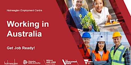 Primaire afbeelding van Working in Australia - Get Job Ready Workshop Series