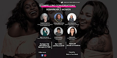 Imagem principal do evento Compelling Conversations with Remarkable Women