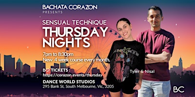 Imagem principal de Bachata Sensual Technique Thursdays