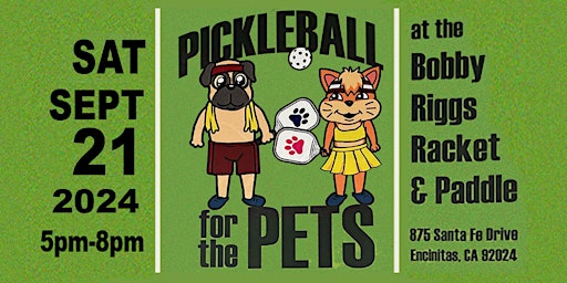 Pickleball for the Pets primary image