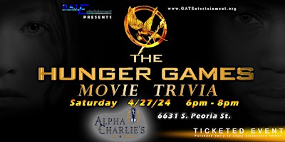 Primaire afbeelding van The Hunger Games Trivia Night! Centennial Colorado