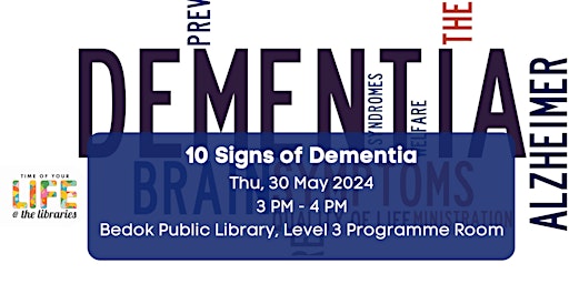 Imagem principal do evento 10 Signs of Dementia