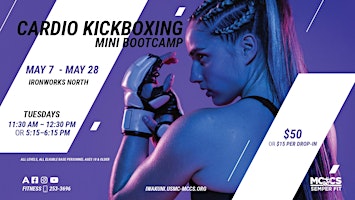 Primaire afbeelding van Cardio Kickboxing Mini Bootcamp - May
