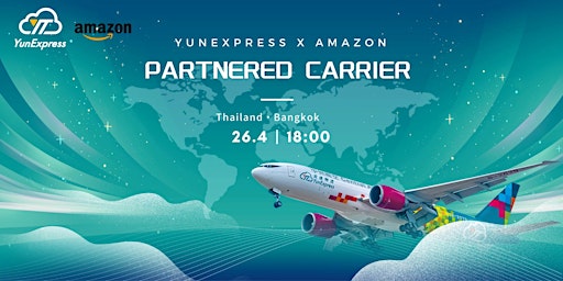 Imagem principal do evento Amazon x Yunexpress Partnered Carrier Event