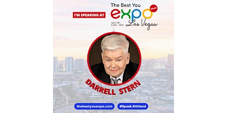 Darrell Stern @ The Best You EXPO ONLINE Las Vegas 2024 April 13th-14th primary image