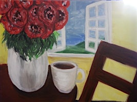 Primaire afbeelding van Good Morning, Let's Paint: Breakfast Blooms - 1 Free Coffee W/ Every Ticket Purchased!