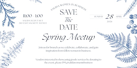 Salida Women in Business - Spring 2024 Meetup