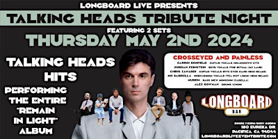 Immagine principale di Crosseyed & Painless: Talking Heads Tribute 