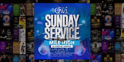 Primaire afbeelding van Sunday Service: Mile High Edition with DJ MixedbyMemphis