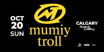 Imagem principal do evento МУМИЙ ТРОЛЛЬ В КАЛГАРИ 20 ОКТЯБРЯ (Mumiy Troll in Calgary)