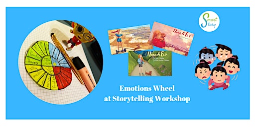Imagem principal de English for Kids (8+yrs) - "Emotions Wheel" Storytelling Workshop