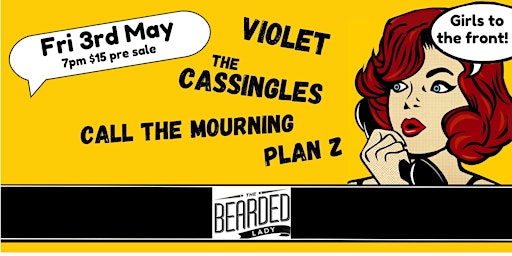 Primaire afbeelding van Girls to the Front FT. Violet, the Cassingles, Call the Mourning and Plan Z