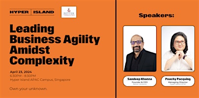 Leading Business Agility Amidst Complexity primary image