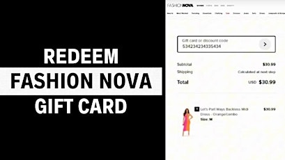 Free Fashion Nova Gift card numbers (Valid) gift card code hack 2024