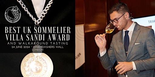 Best UK Sommelier - Villa Sandi Award and Walkaround Tasting - TRADE ONLY primary image