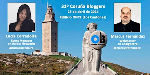 Primaire afbeelding van Coruña Bloggers 31ª edición