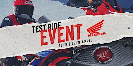 April Test Ride Event - Blade Honda Abingdon