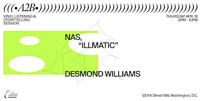 Primaire afbeelding van A2B;  Desmond Williams on Nas's, "Illmatic"